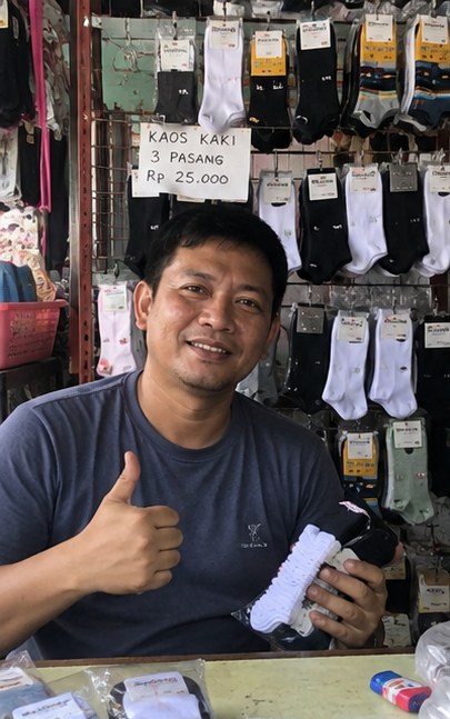 Contoh foto pedagang 1