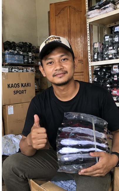 Contoh foto pedagang 3
